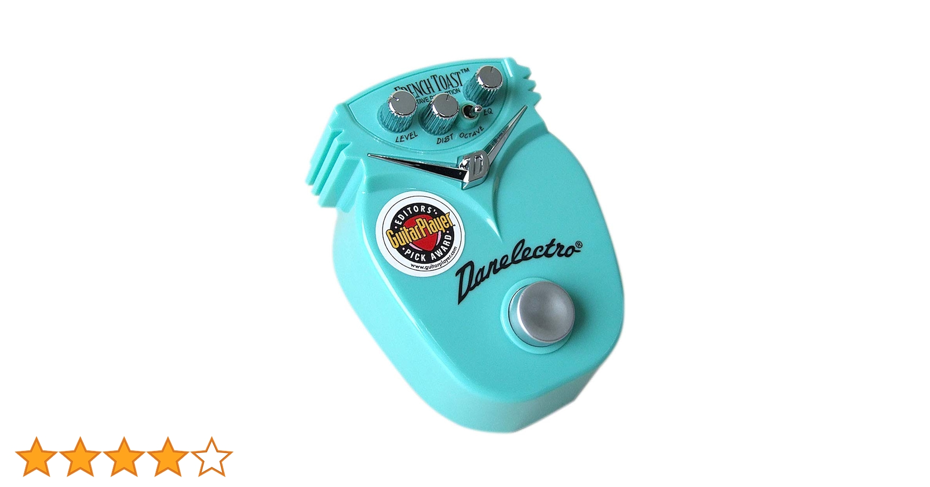 Danelectro DJ-13 French Toast Octave Distortion Mini Effects Pedal